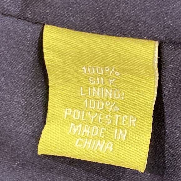 Elizabeth McKay 6 Dress Silk Fall Dress Long Sleeve 6 Classic Equestrian Preppy - Picture 14 of 17